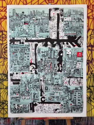 AKIHABARA 👹🦄🐾🐸 get your print /// objednavej limited edition /// limitovana edice jedine v @kunsthallepraha_designshop...