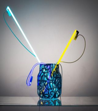 MAGIC SPELL on Bandaska XL 😛🚨🔦🩵⚡️ colab w @dechemstudio get your vase /// objednavej very limited edition /// velmi...